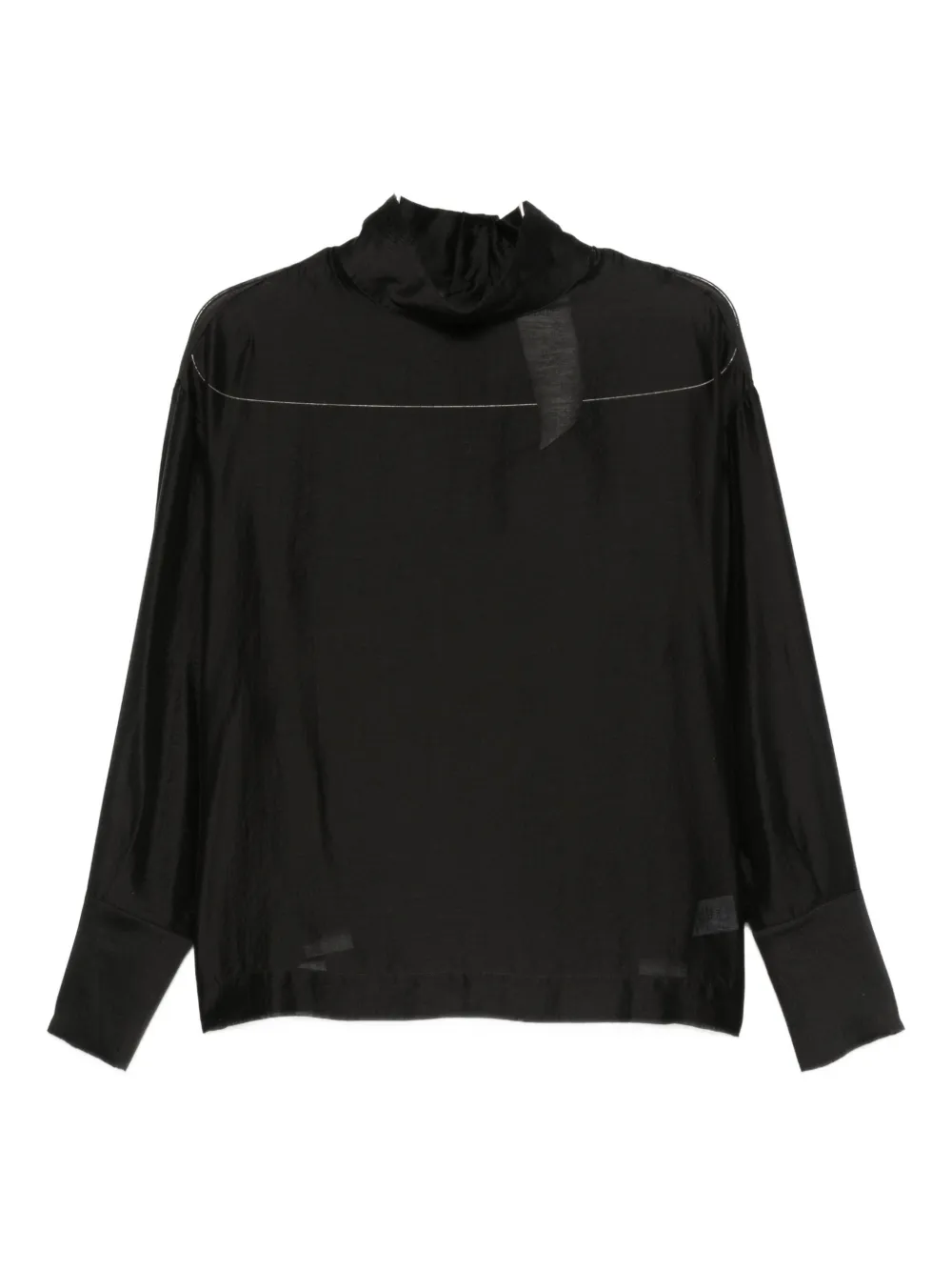 RAME high-neck cuff t-shirt - Nero