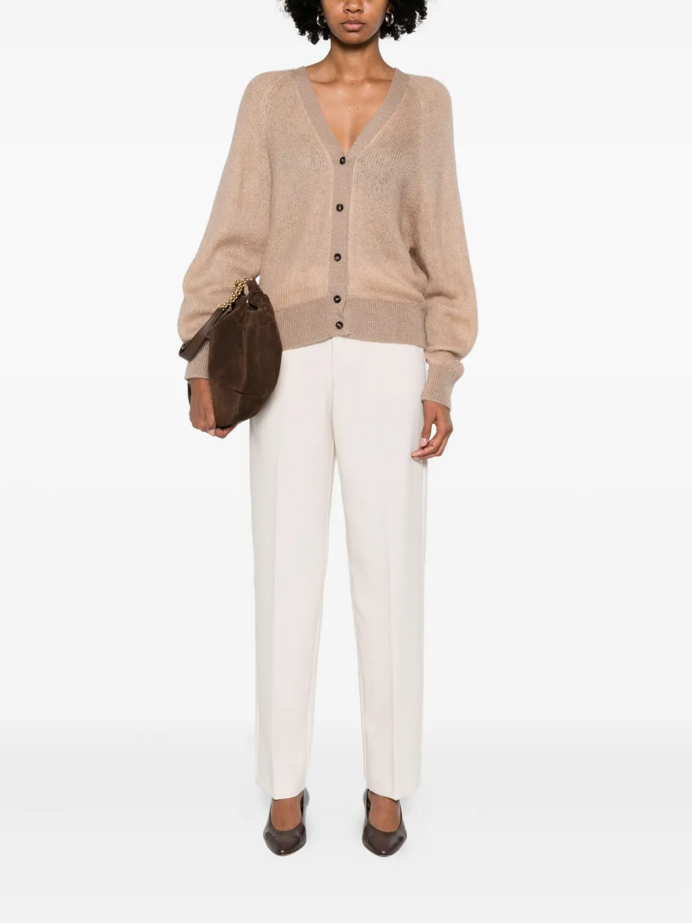 Rame Pleated Pants In White