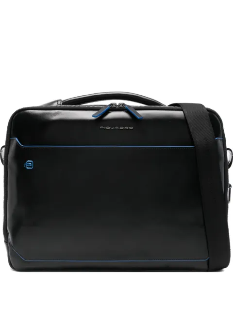 PIQUADRO leather laptop bag
