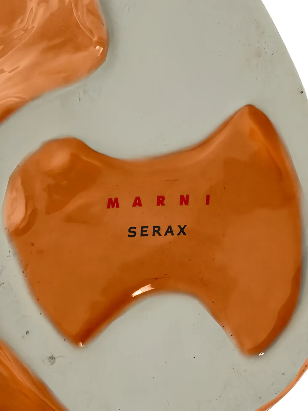Serax Owl Vase In Orange