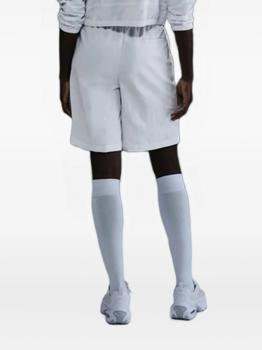Nike Elastic-waist Shorts In White