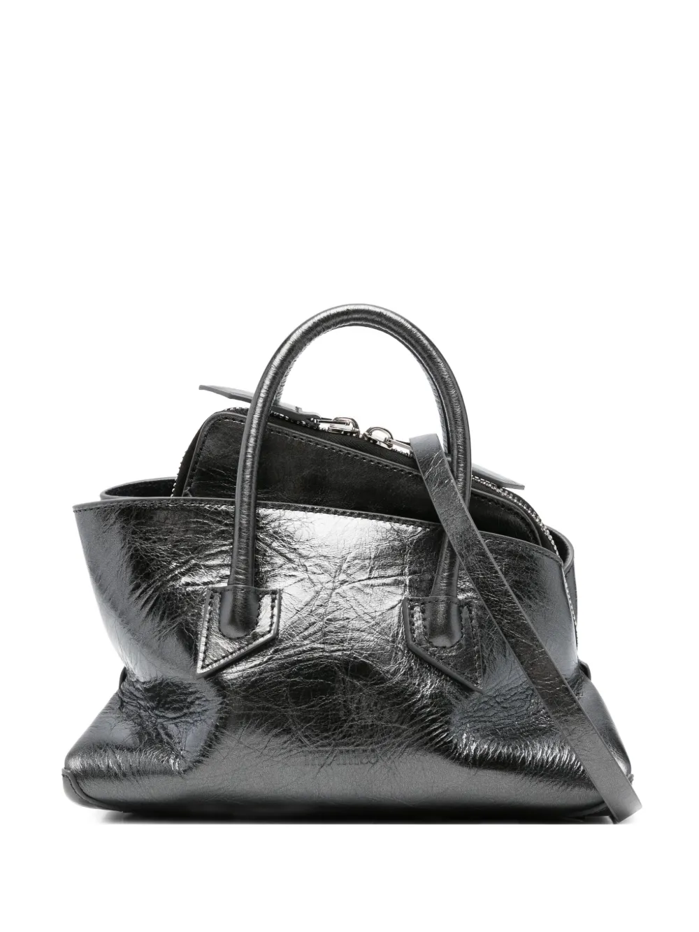 The Attico totebag i läder | svart | Image 1