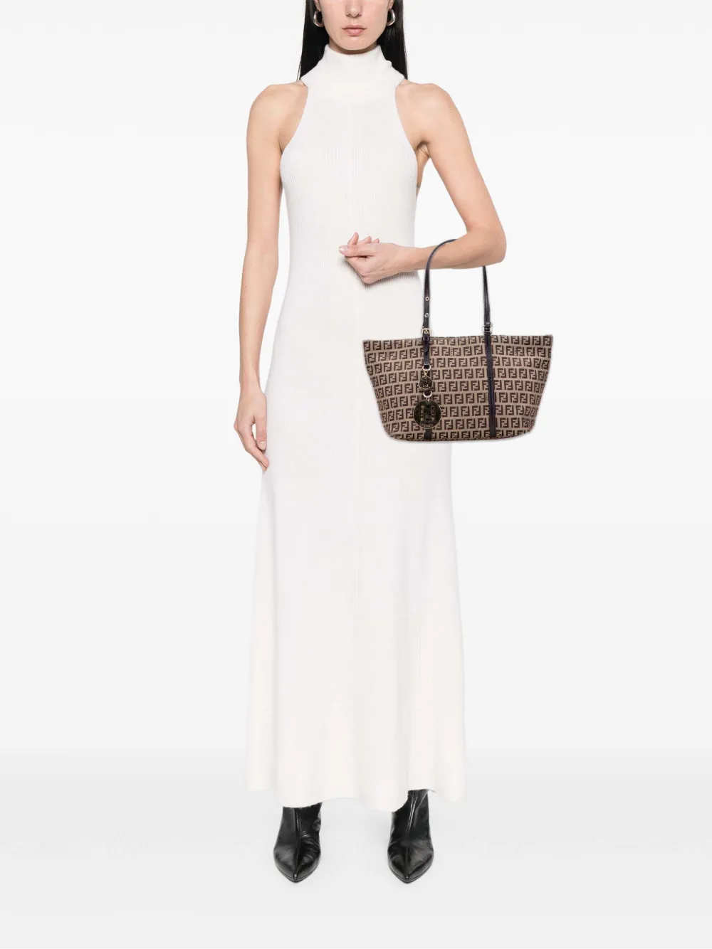 Fendi Pre-Owned 2010-2025 Mini Zucchino Canvas Superstar tote bag | Pre-Owned | Image 2