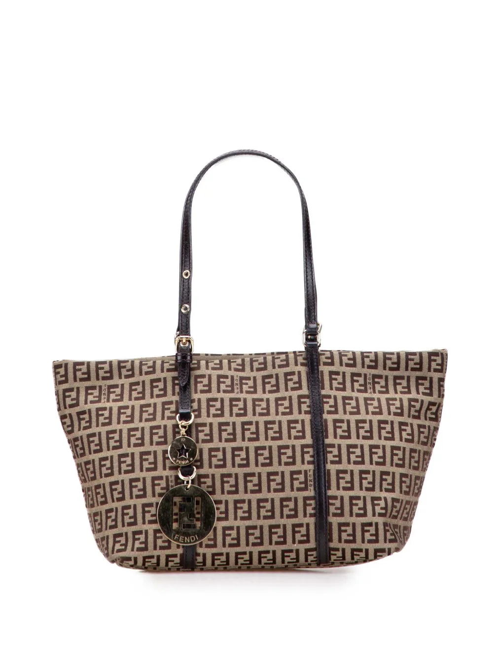 Fendi Pre-Owned 2010-2025 Mini Zucchino Canvas Superstar tote bag | Brown | Image 1