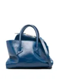 The Attico leather tote bag - Blue