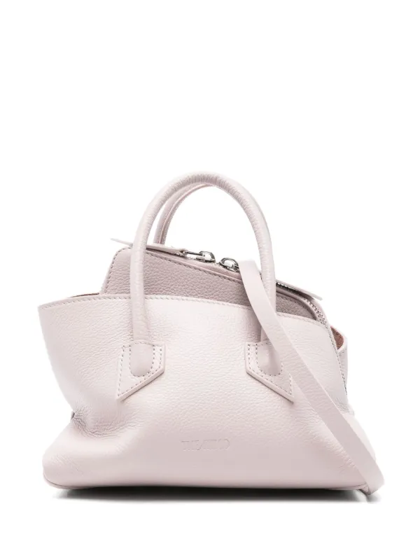 The Attico La Passeggiata Mini Top Handle Bag in Pink