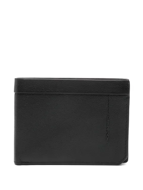 PIQUADRO cartera con placa del logo