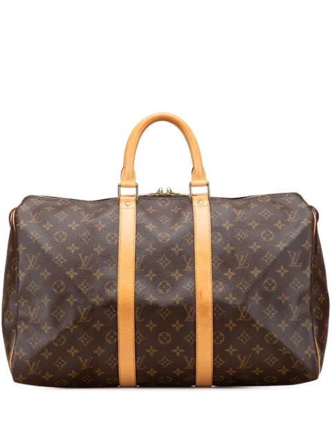 Louis Vuitton Pre-Owned bolsa de viaje Monogram Keepall 45 1999