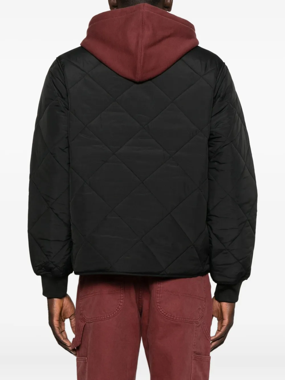 DICKIES Gewatteerd jack Zwart