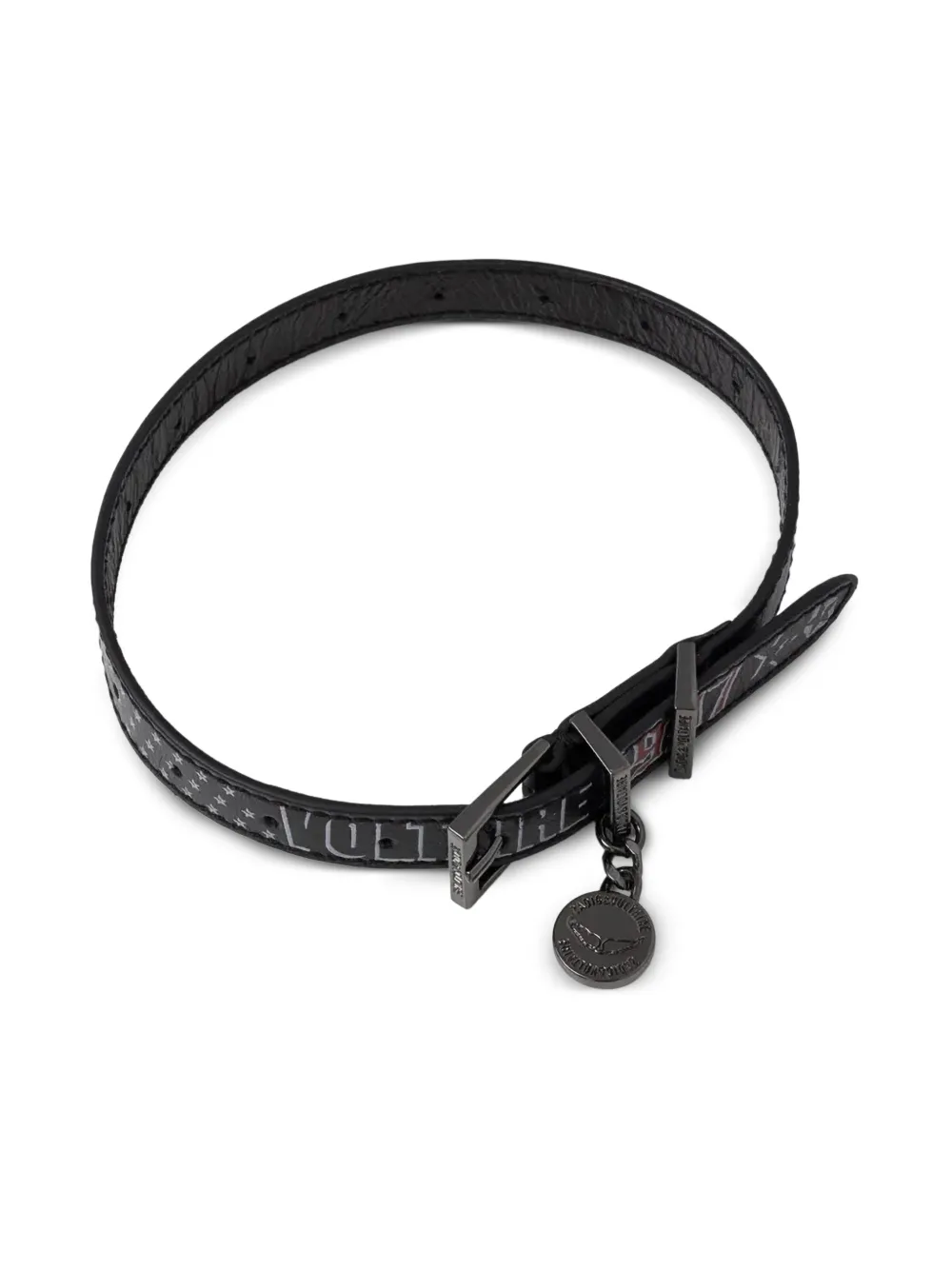 Zadig&Voltaire buckle charm bracelet - Nero
