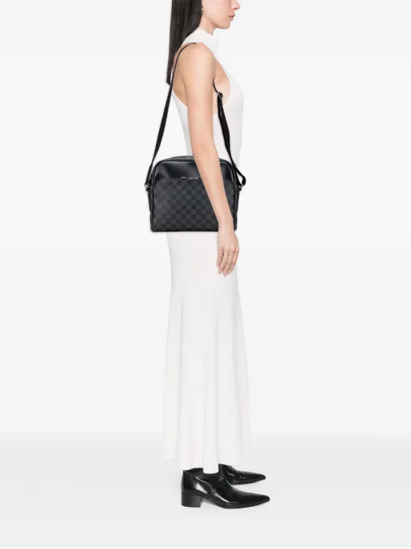 Louis Vuitton Pre-Owned 2018 Damier Graphite Dayton Reporter PM