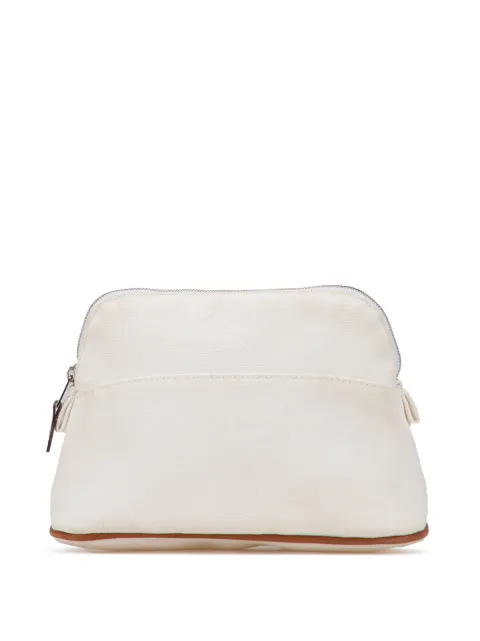 Hermès Pre-Owned 1990-2010 Toile Bolide Trousse de Voyage PM pouch