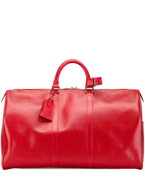 Louis Vuitton Pre-Owned شنطة سفر 'إيبي كيبول 50' 1995