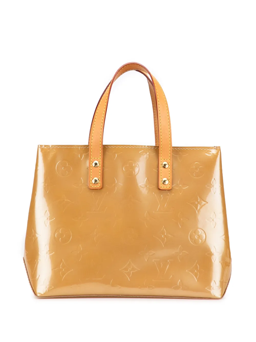 Louis Vuitton Pre-Owned 2006 モノグラム ヴェルニ リード PM ハンドバッグ - ブラウン Louis Vuitton Pre-Owned 2006 モノグラム ヴェルニ リード PM ハンドバッグ - ブラウン