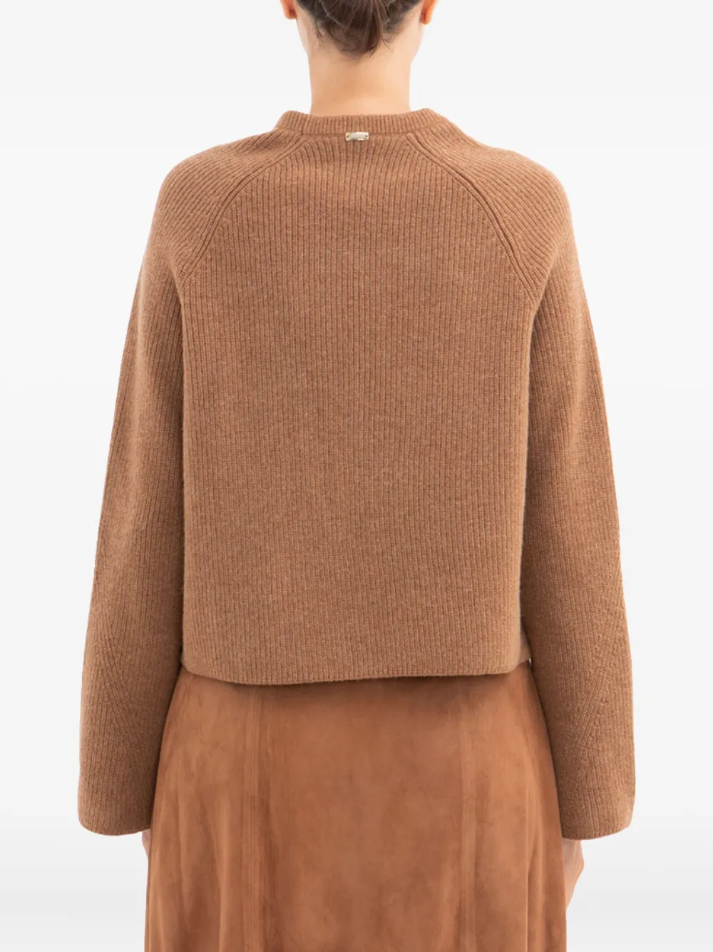 Herno Trui met opgestikte zak Bruin