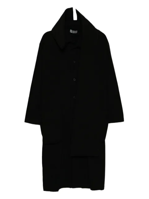 Yohji Yamamoto manteau à simple boutonnage