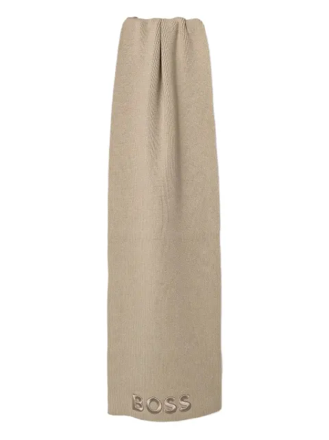 BOSS mascada con logo bordado