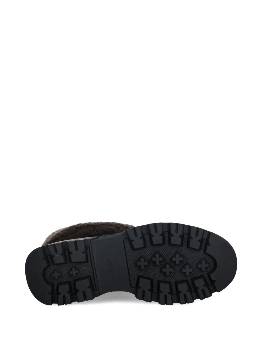 BOSS RBLTFR laarzen met chunky zool Zwart