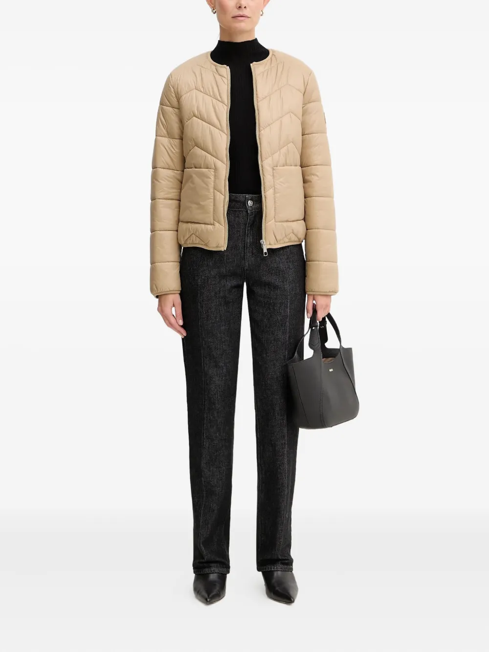 BOSS chevron-pattern padded jacket | Down Jackets | Image 2