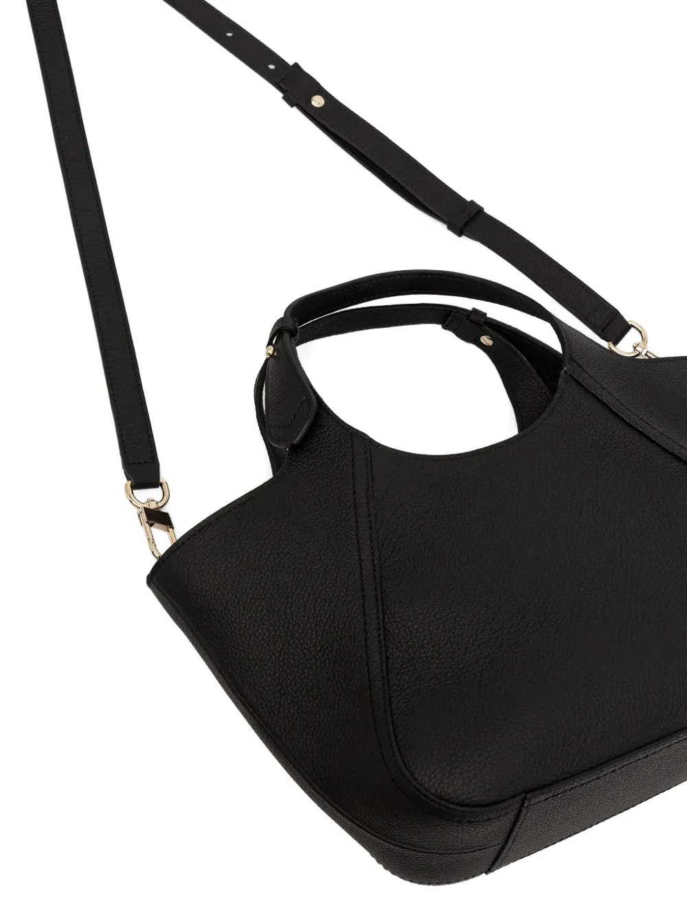Hugo Boss Small Lenah Tote Bag In Black