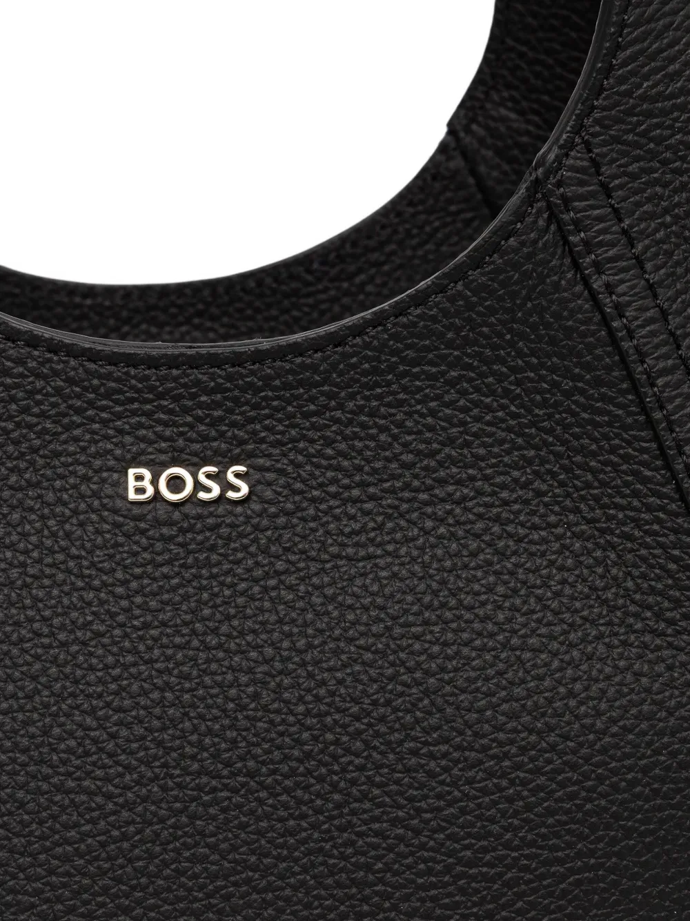 Hugo Boss Small Lenah Tote Bag In Black