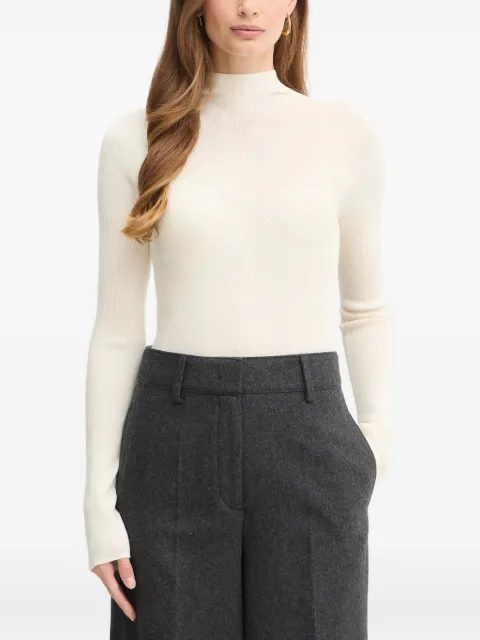 BOSS Foliora mock-neck sweater