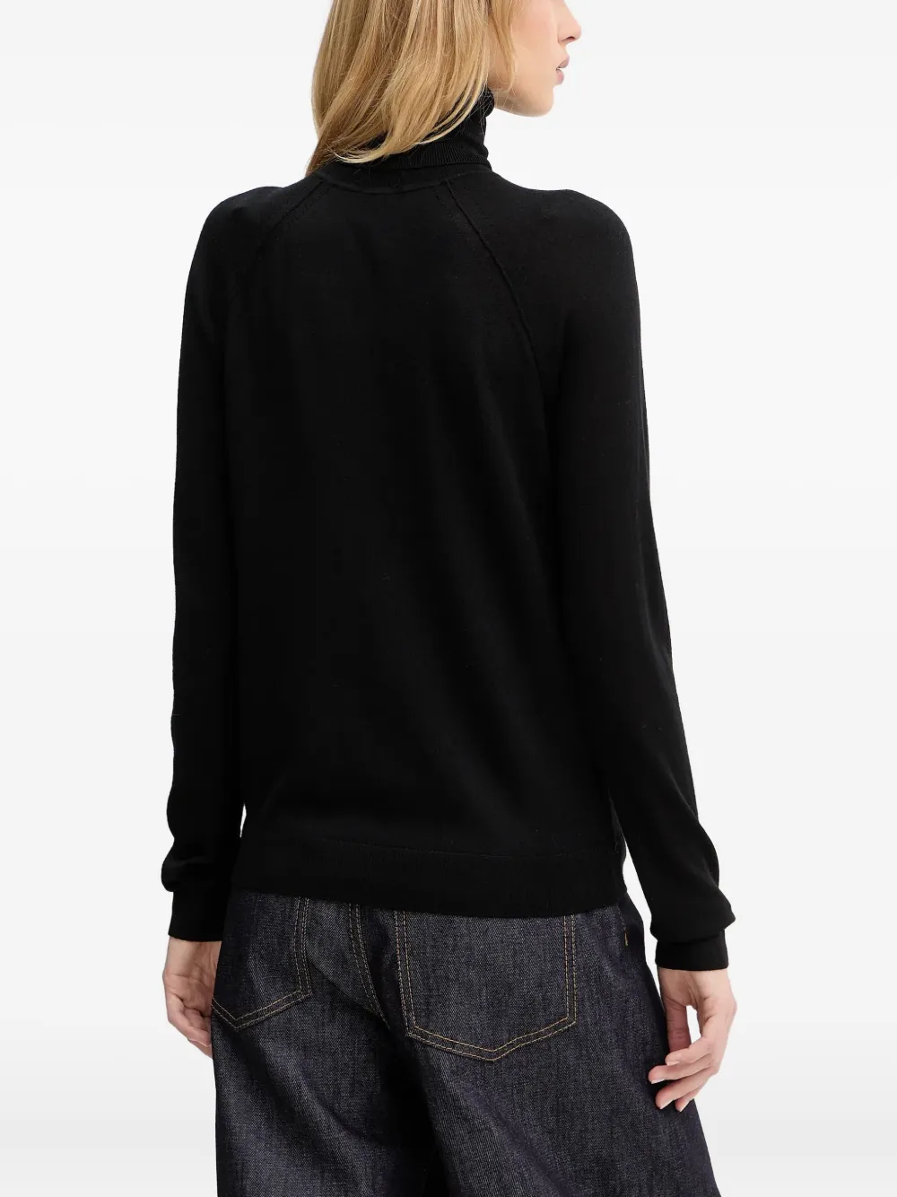 Hugo Boss Frizani Button Pocket Sweater In Black