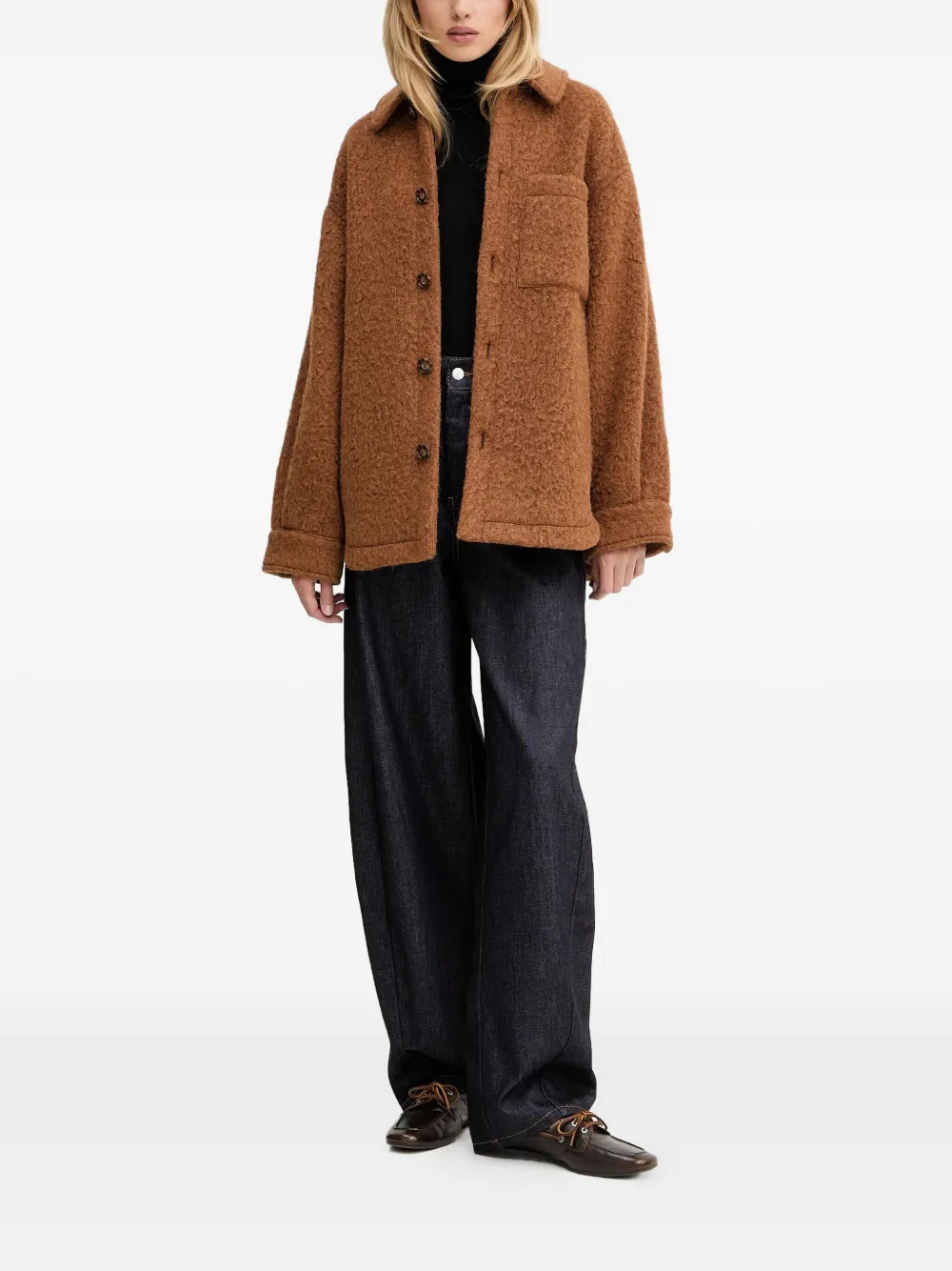 BOSS Frizani button pocket sweater | Jumpers | Image 2