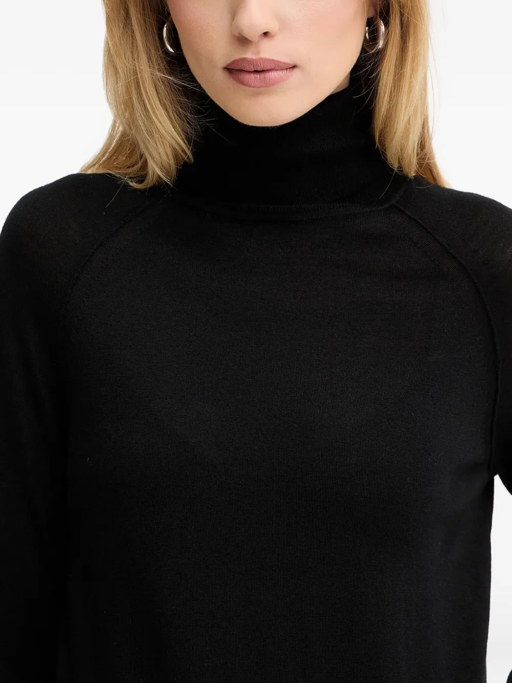 Hugo Boss Frizani Button Pocket Sweater In Black