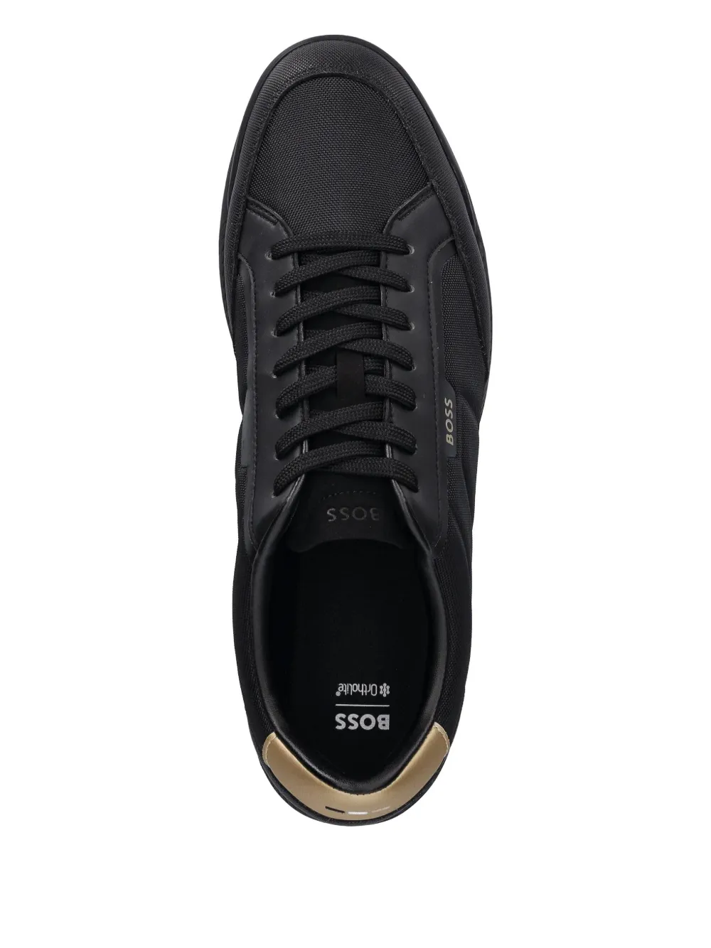 BOSS Sneakers met vlakken Zwart