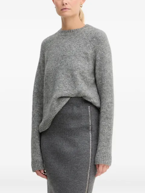 BOSS ribbed crew-neck sweater