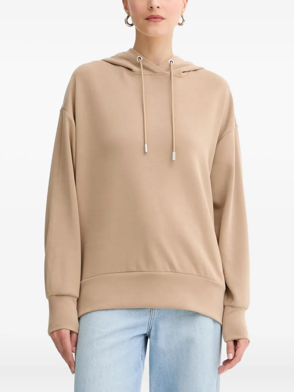 BOSS drawstring hoodie | Neutrals | Image 1