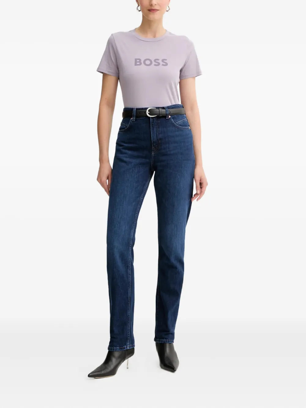 BOSS five-pocket jeans - Blauw