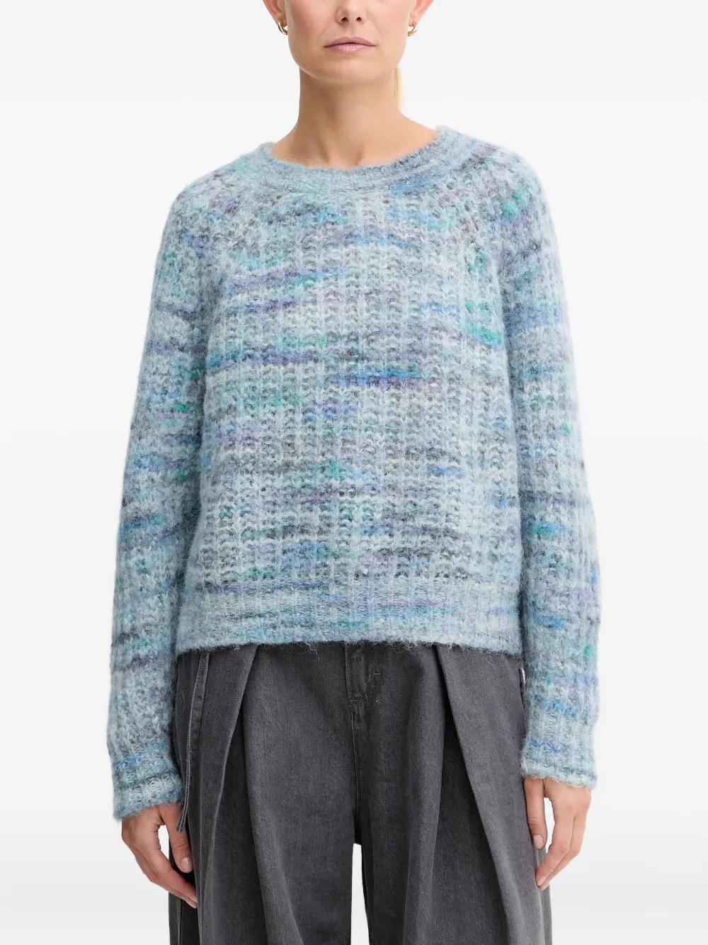 BOSS textured sweater | Blue | Image 1