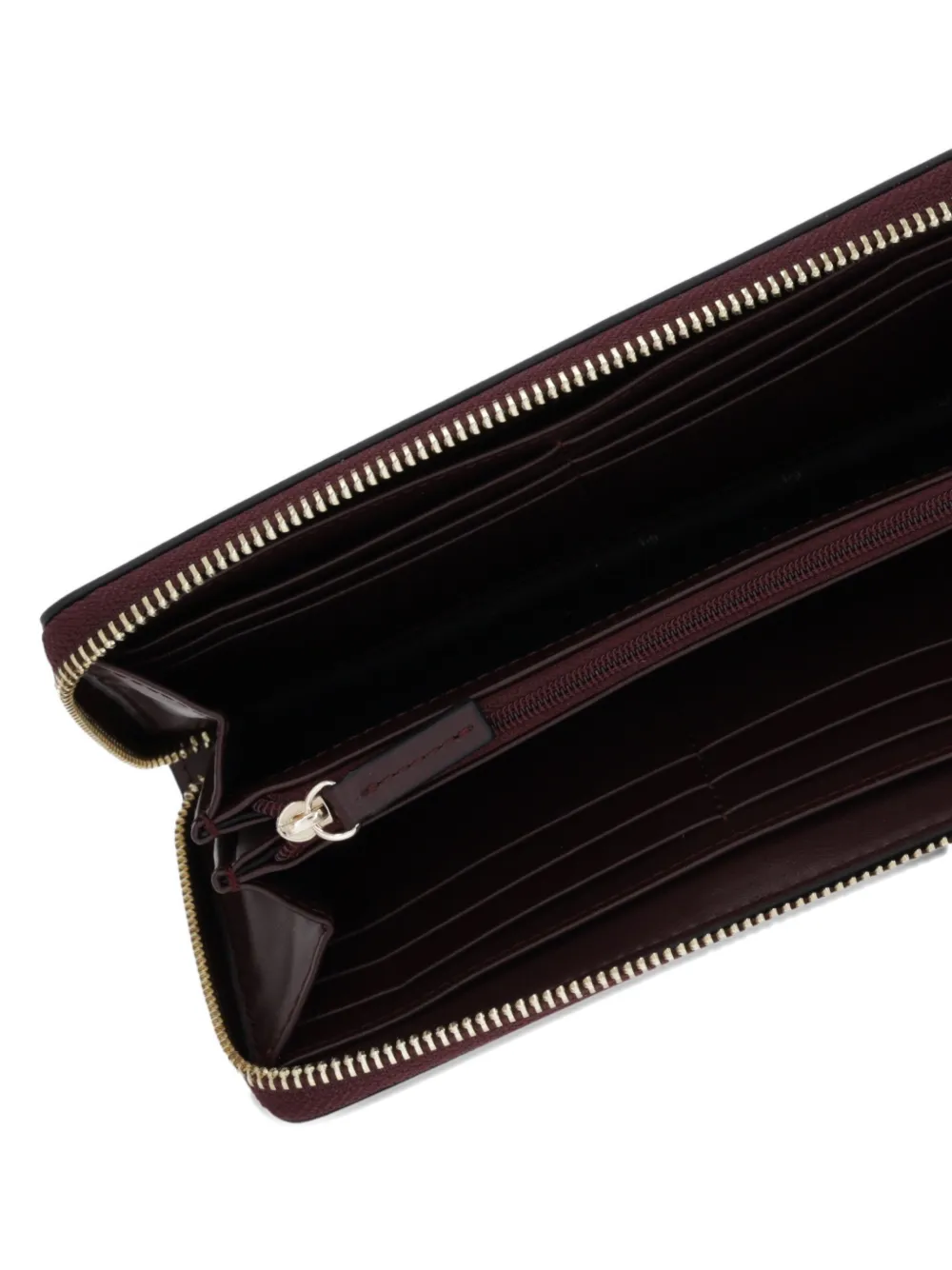 BOSS Portemonnee met rits Bruin