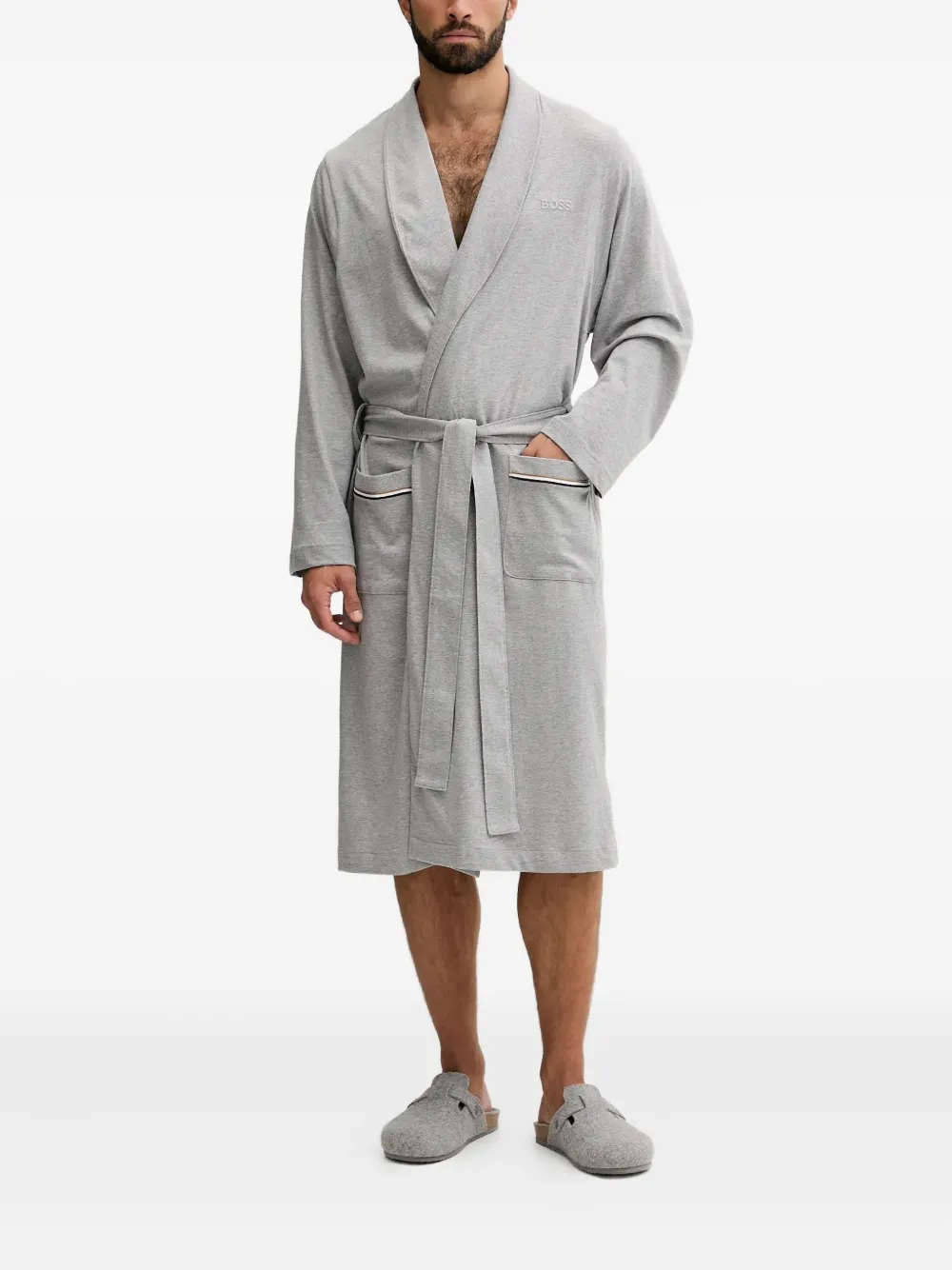 BOSS BM long-sleeve dressing gown | Image 2