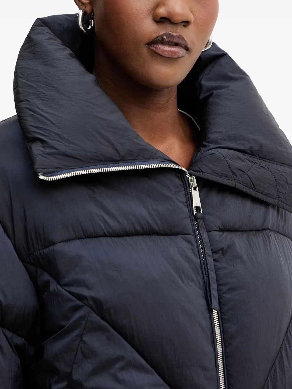 BOSS Padilena gewatteerd jack Blauw