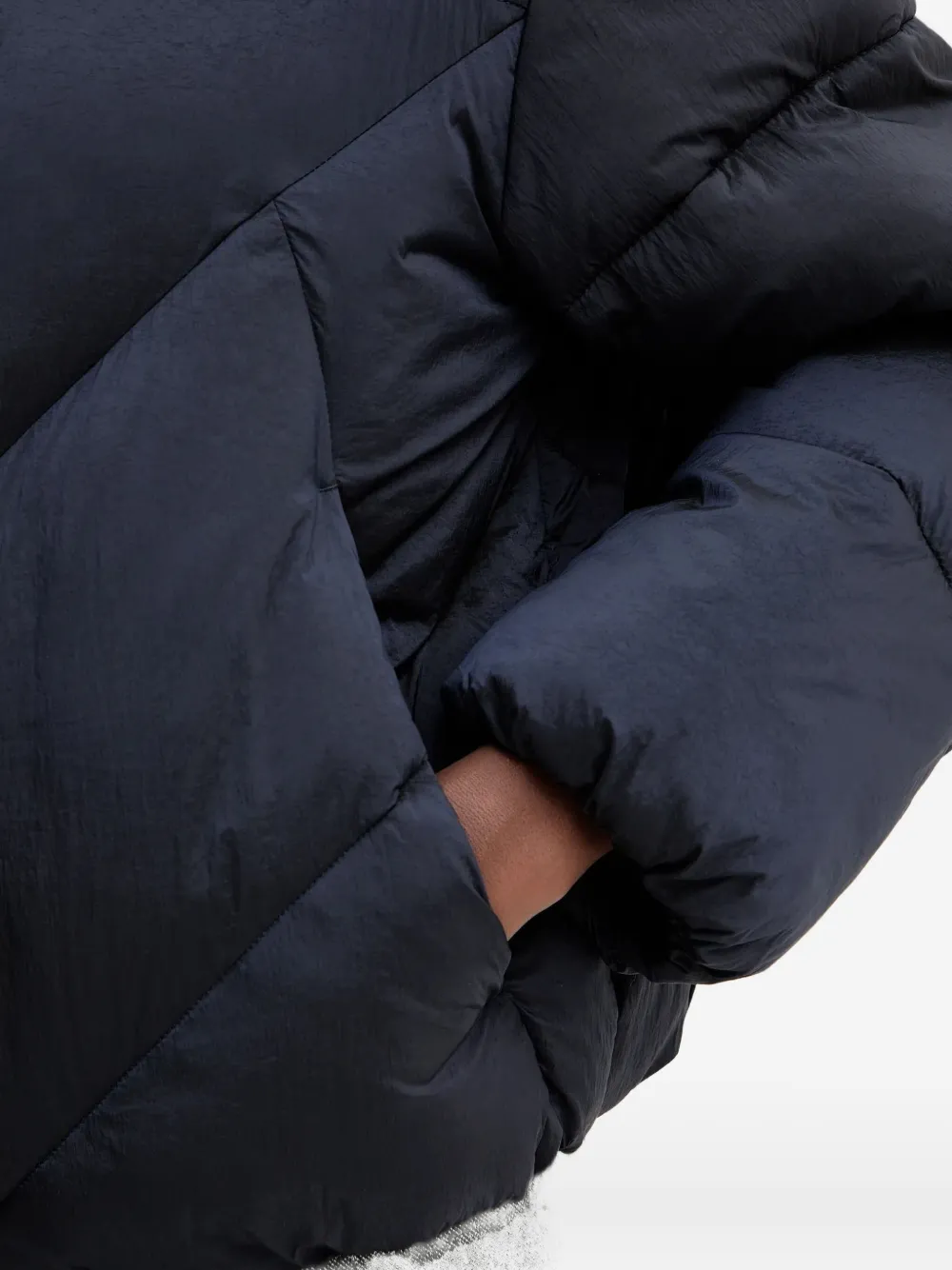 BOSS Padilena gewatteerd jack Blauw