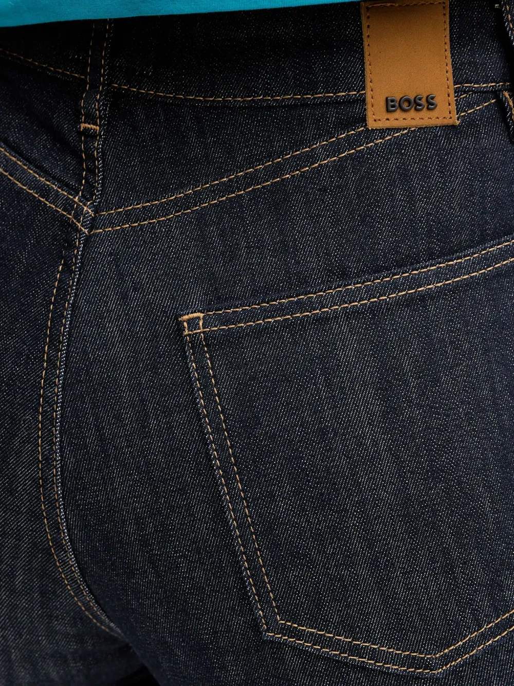 Hugo Boss Parkway Pocket Jeans In Blue