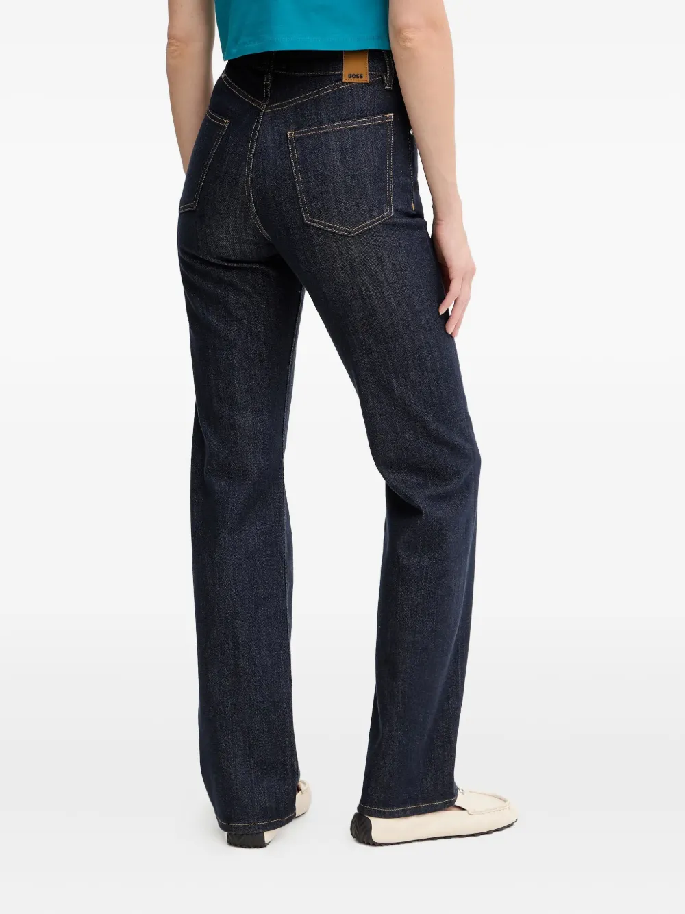 Hugo Boss Parkway Pocket Jeans In Blue