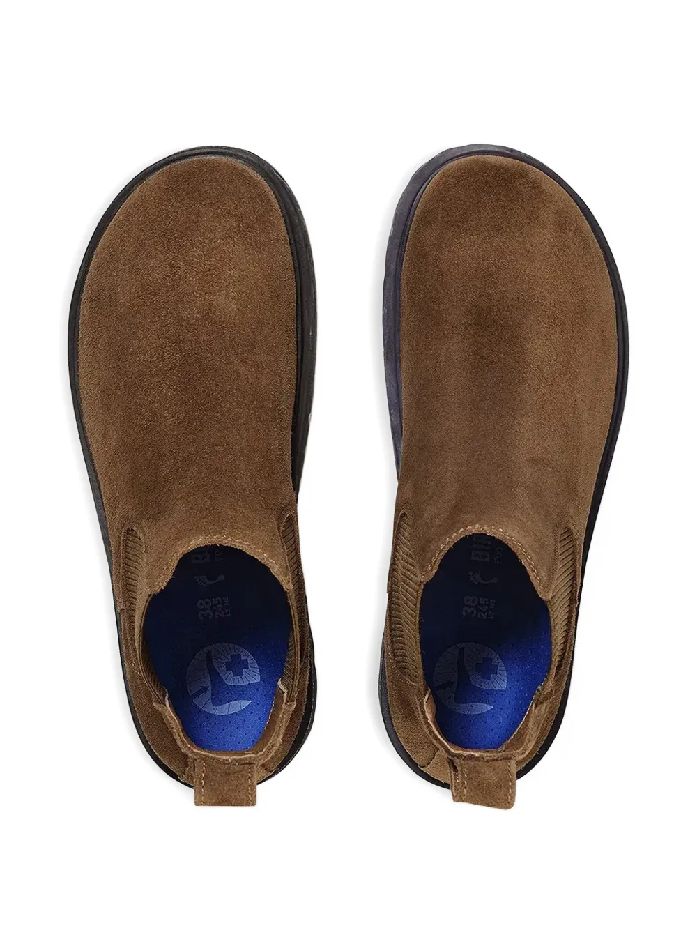 Birkenstock Highwood geribbelde laarzen met treklip Bruin