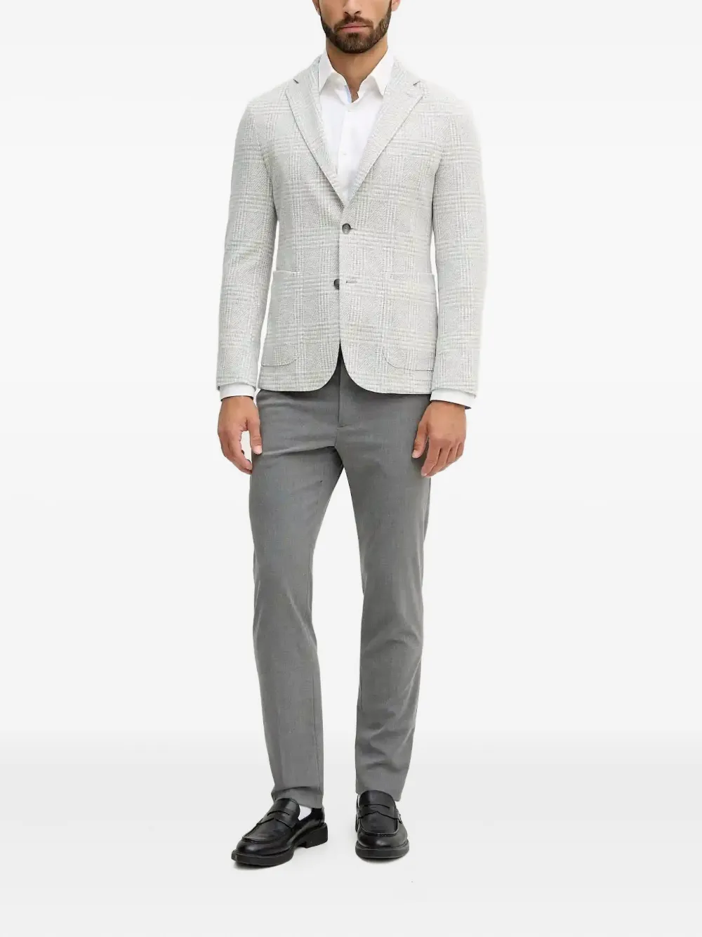 BOSS check two-button blazer | Blazer | Image 2