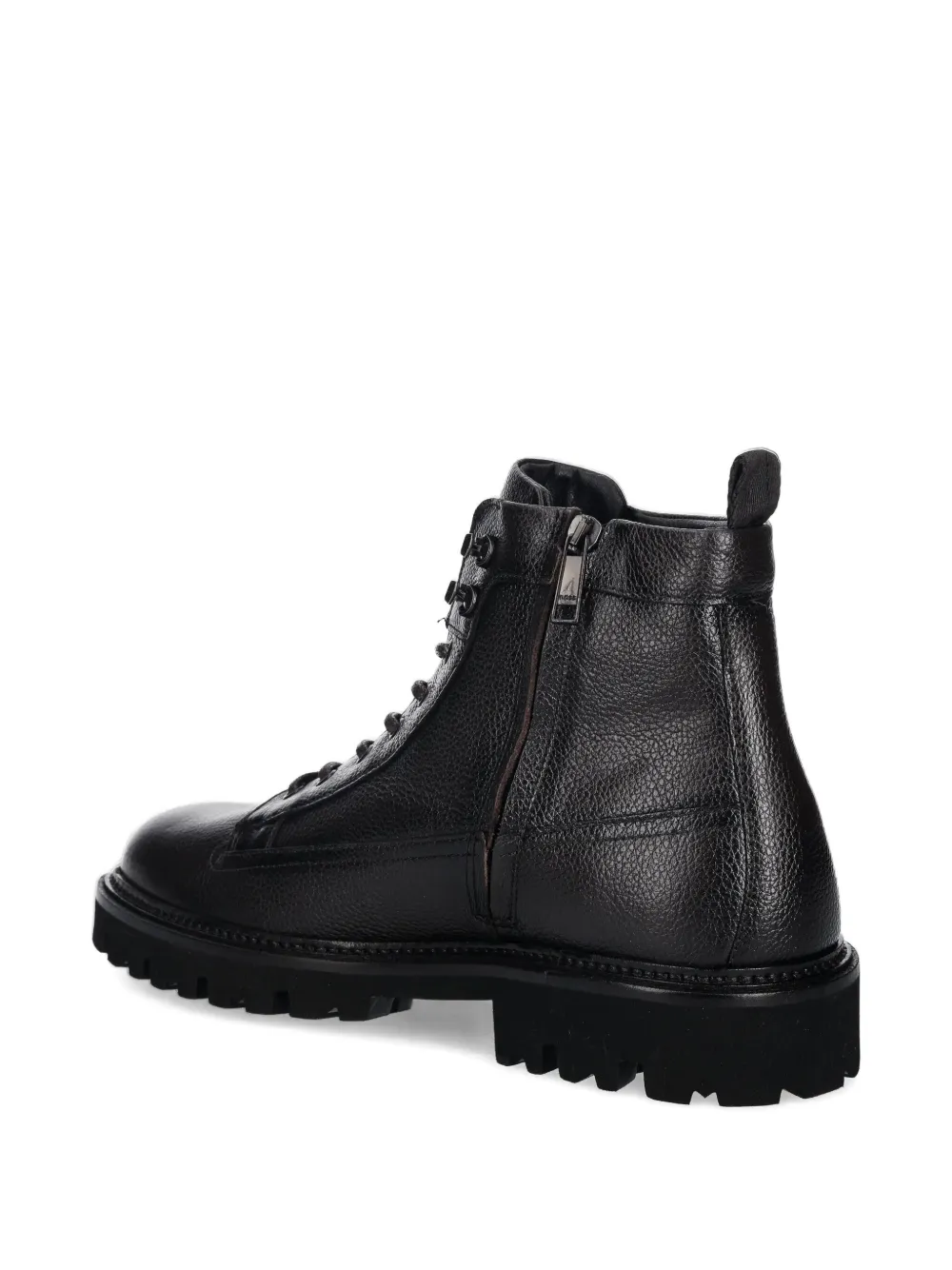 BOSS Julyo Halb GRHK laarzen met chunky zool Zwart