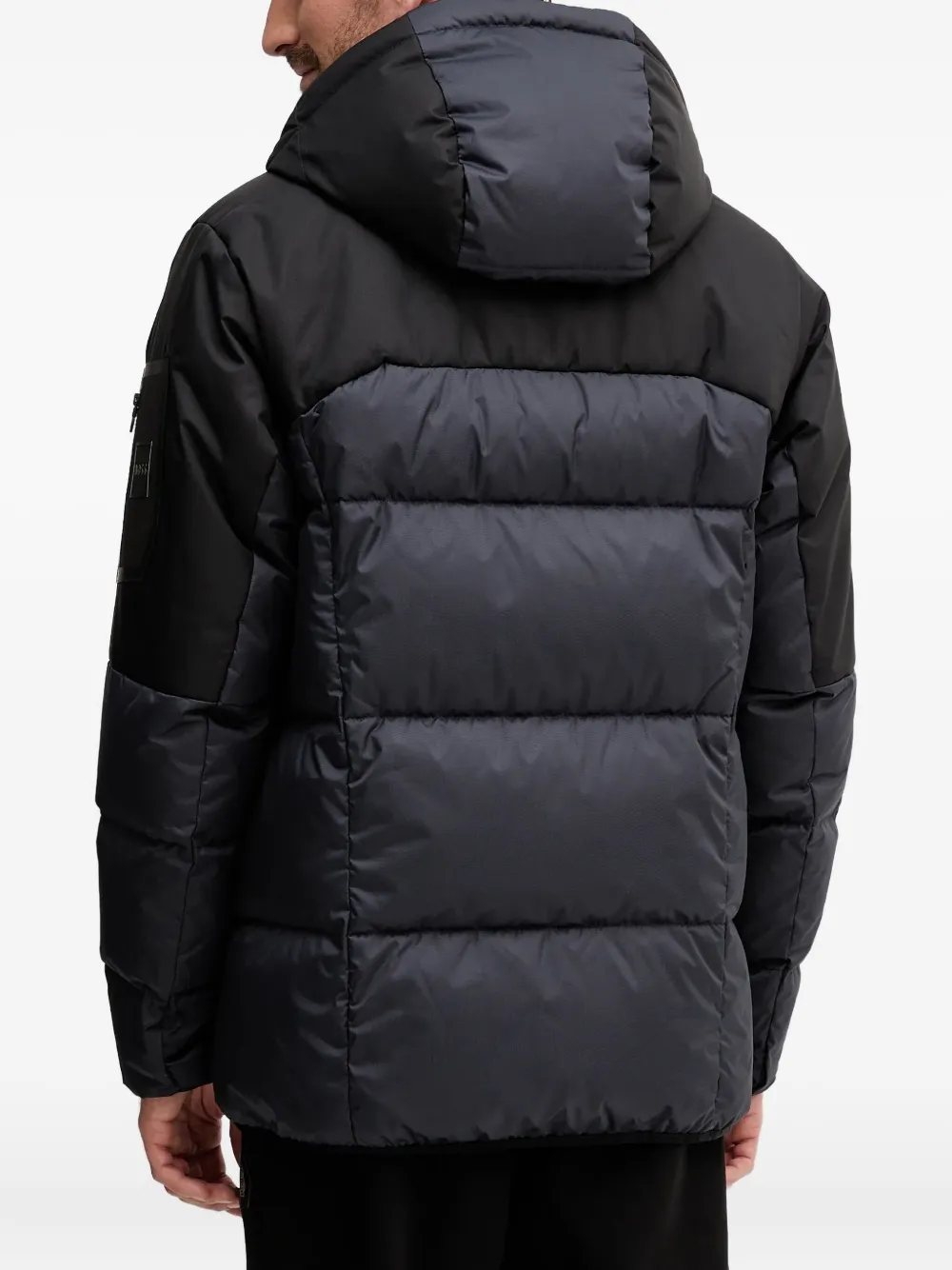 BOSS Jack met capuchon Blauw