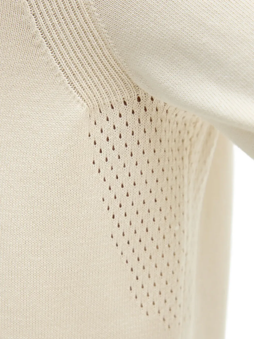 BOSS Ever-X trui met ronde hals Beige