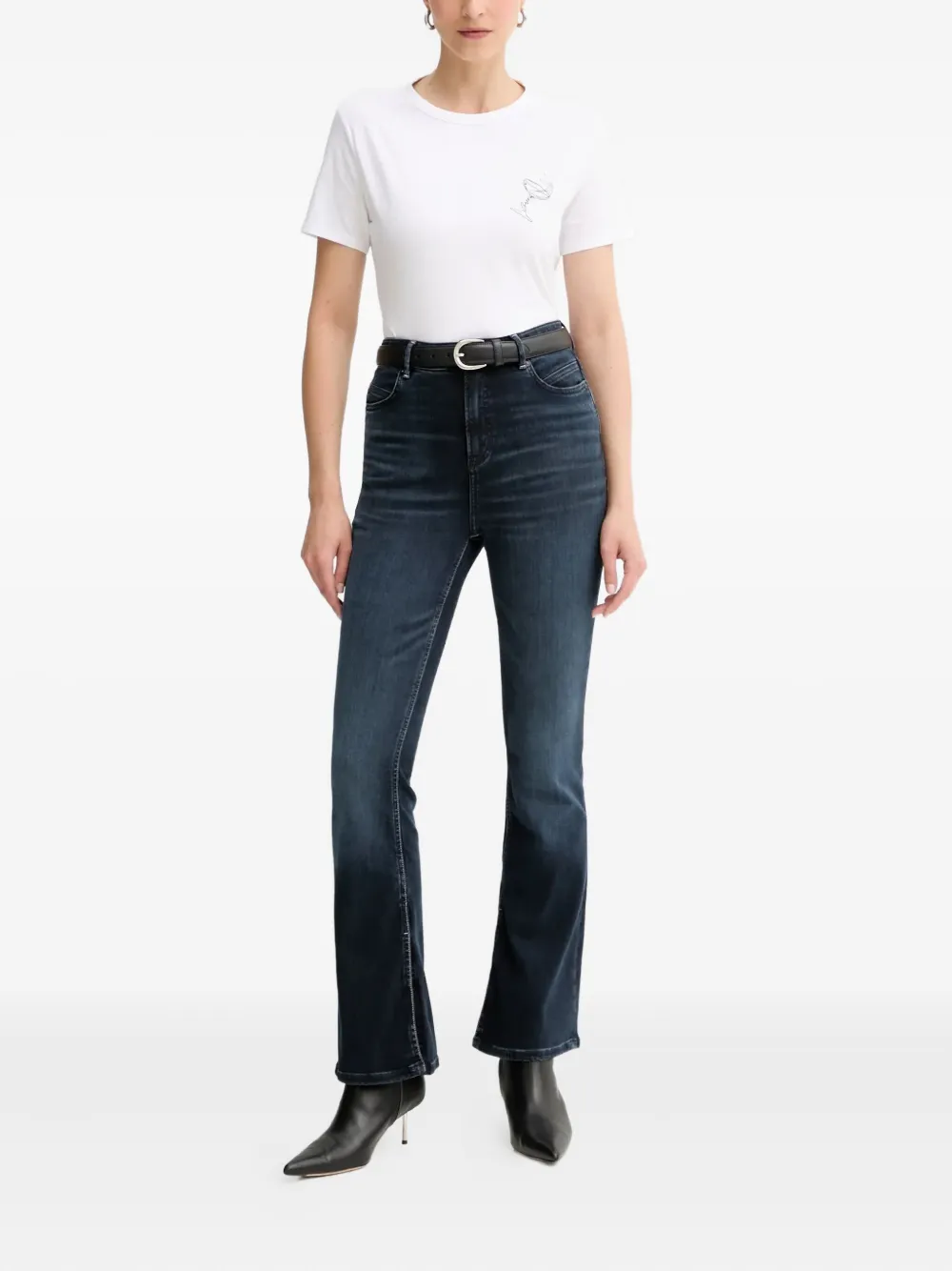 BOSS bootcut jeans - Blauw