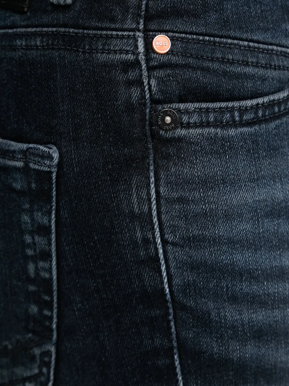 Hugo Boss Bootcut Jeans In Blue