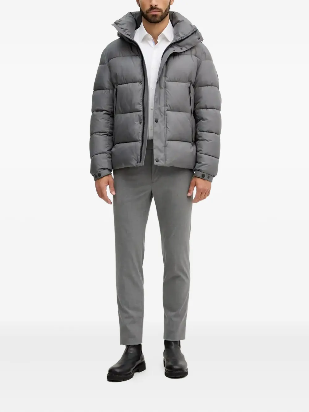 BOSS Omaris hooded padded jacket | Down Jackets | Image 2