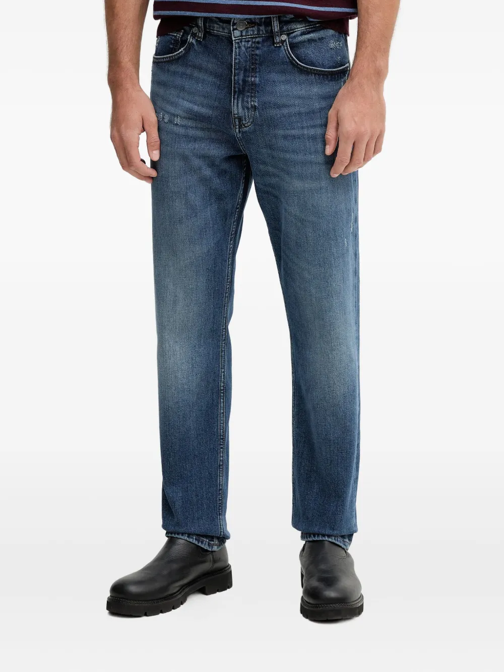 BOSS logo-patch jeans | Blue | Image 1
