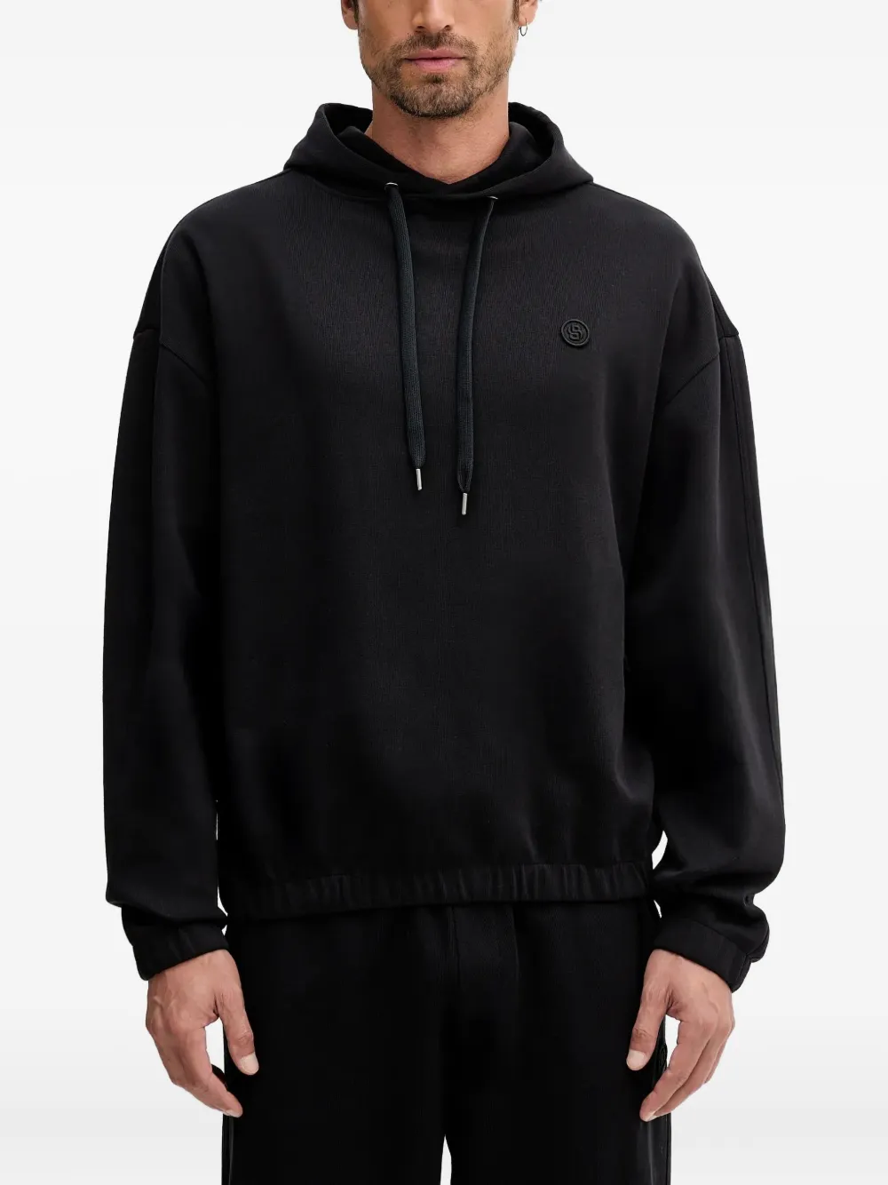 BOSS hoodie con cordones | negro | Image 1